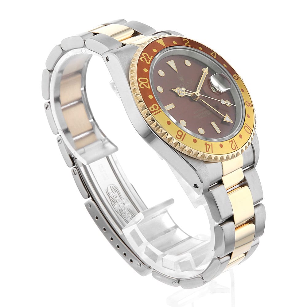 【ローン60回払い特別低金利】ロレックス GMTマスターII 16713 ブラウン シングルバックル オールトリチウム N番 メンズ【中古】【腕時計】【送料無料】【返品OK】