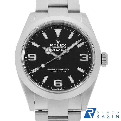 【最大3万円クーポン&ポイント2倍】ロレックス エクスプローラー40 224270 ブラック ランダム番 メンズ【中古】【腕時計】【送料無料】【返品OK】【ローン60回払い特別低金利】