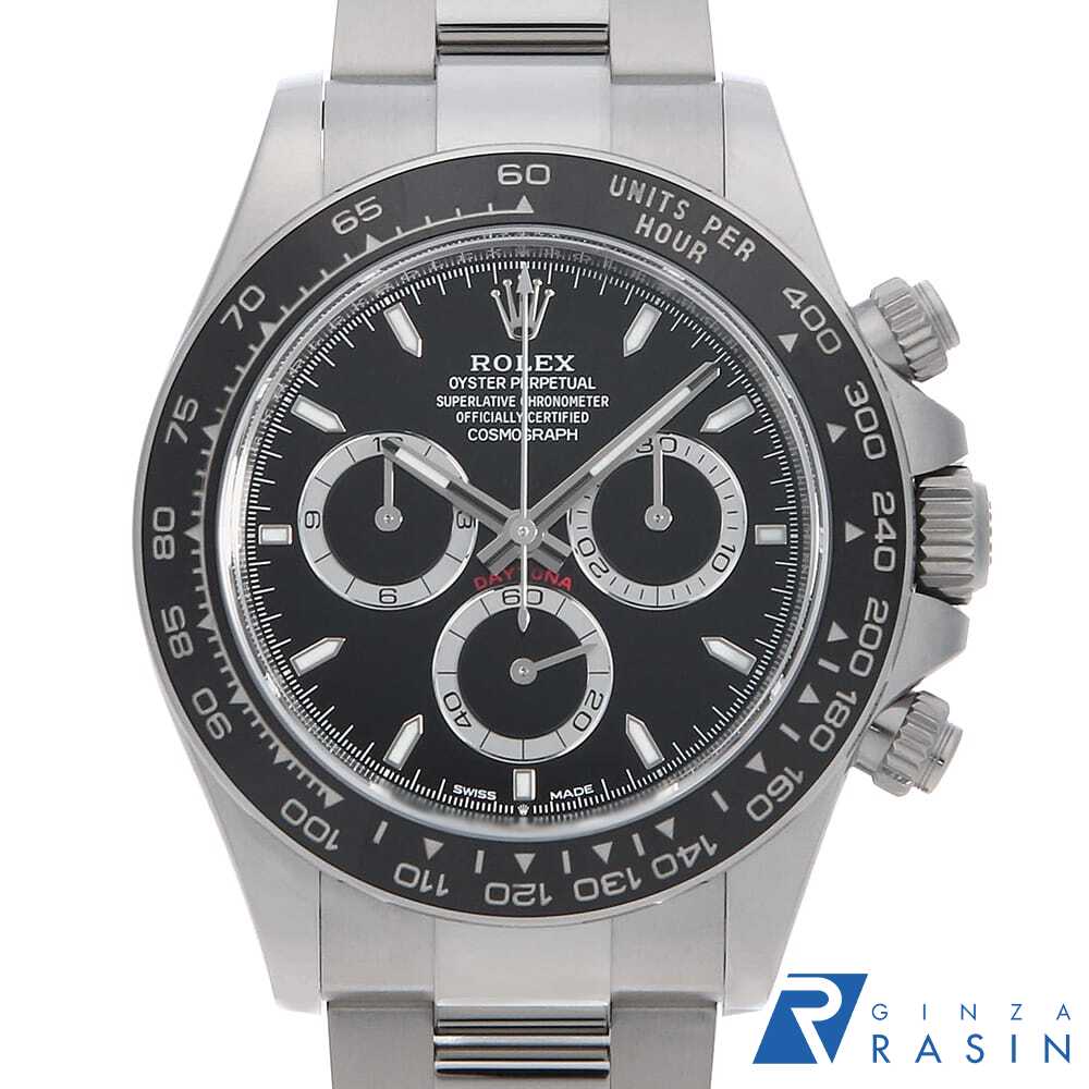 【最大3万円クーポン＆ポイント2倍】ロレックス コスモグラフ デイトナ 126500LN ブラック ランダム番 メンズ【中古】【腕時計】【送料無料】【返品OK】【ローン60回払い特別低金利】のサムネイル