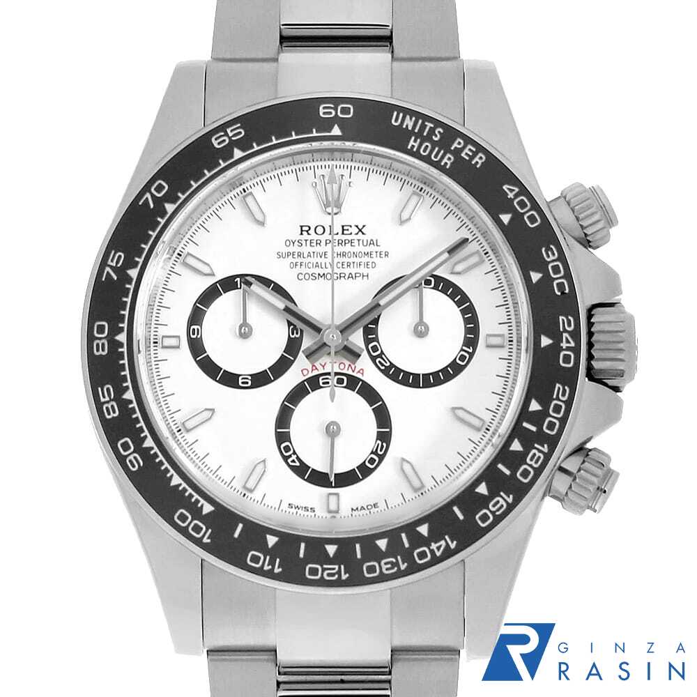 【最大3万円クーポン＆ポイント2倍】ロレックス コスモグラフ デイトナ 126500LN ホワイト ランダム番 メンズ【中古】【腕時計】【送料無料】【返品OK】【ローン60回払い特別低金利】のサムネイル