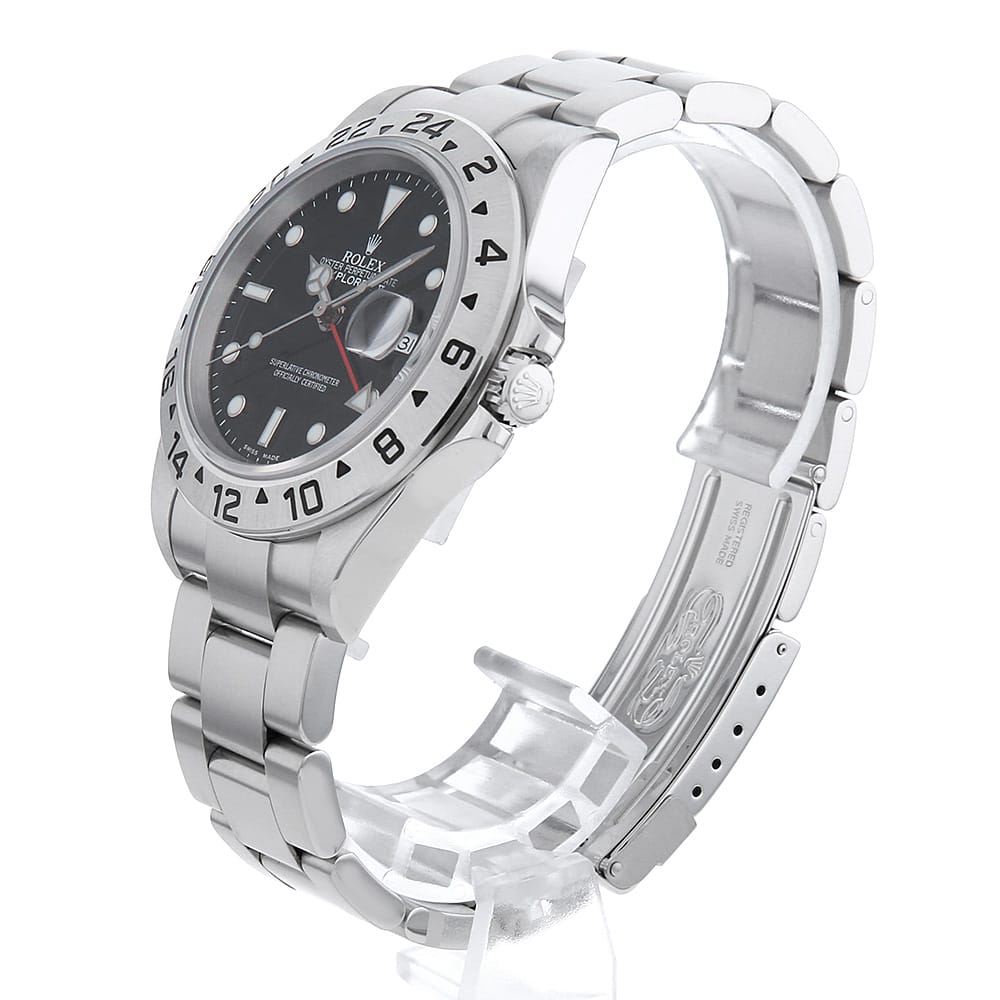 【ローン60回払い特別低金利】ロレックス エクスプローラーII 16570 ブラック F番 メンズ【中古】【腕時計】【送料無料】【返品OK】