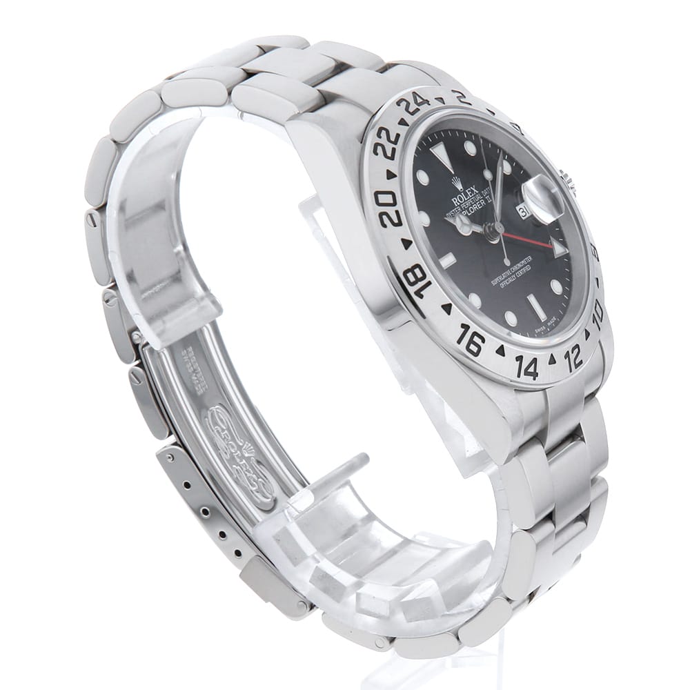 【ローン60回払い特別低金利】ロレックス エクスプローラーII 16570 ブラック F番 メンズ【中古】【腕時計】【送料無料】【返品OK】