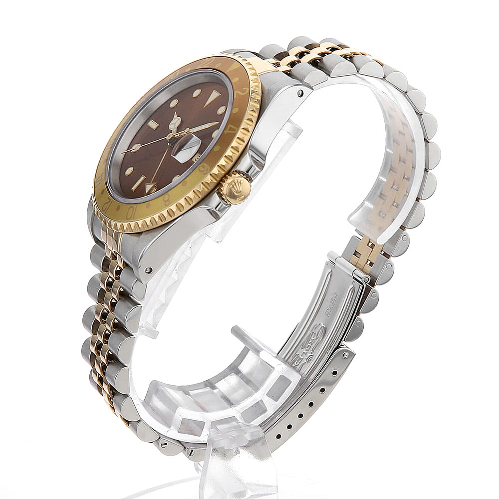 【ローン60回払い特別低金利】ロレックス GMTマスターII 16713 ブラウン オールトリチウム シングルバックル 5列 ジュビリーブレス N番 メンズ【中古】【腕時計】【送料無料】【返品OK】