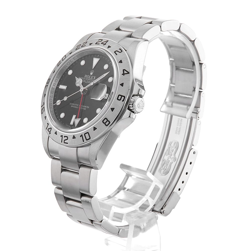 【ローン60回払い特別低金利】ロレックス エクスプローラーII 16570 ブラック M番 メンズ【中古】【腕時計】【送料無料】【返品OK】