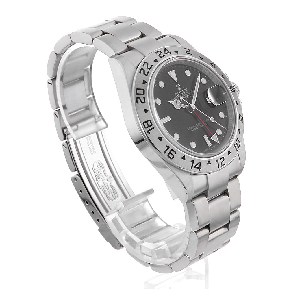 【ローン60回払い特別低金利】ロレックス エクスプローラーII 16570 ブラック M番 メンズ【中古】【腕時計】【送料無料】【返品OK】