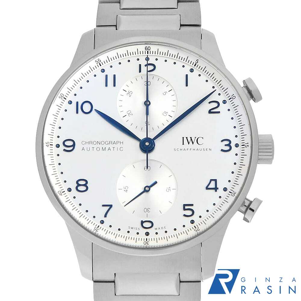 【最大3万円クーポン＆ポイント2倍】IWC ポルトギーゼ クロノグラフ IW371617 メンズ【中古】【腕時計】【送料無料】【返品OK】【ローン60回払い特別低金利】