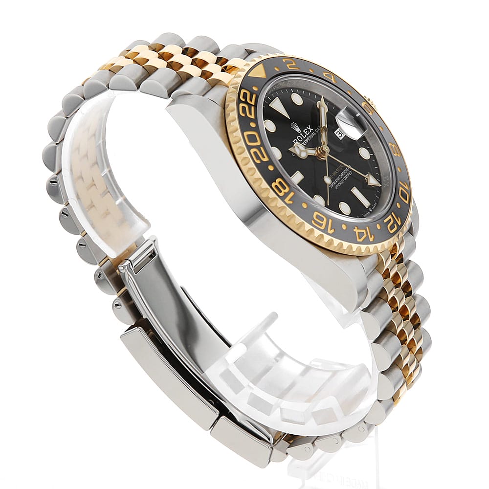 【最大4万円クーポン＆ポイント2倍】ロレックス GMTマスターII 126713GRNR ブラック ランダム番 メンズ【中古】【腕時計】【送料無料】【返品OK】【ローン60回払い特別低金利】