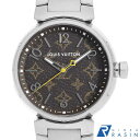 【最大4万円クーポン&ポイント2倍】ルイヴィトン タンブール モノグラム QA072Z メンズ【中古】【腕時計】【送料無料】【返品OK】【ローン60回払い特別低金利】