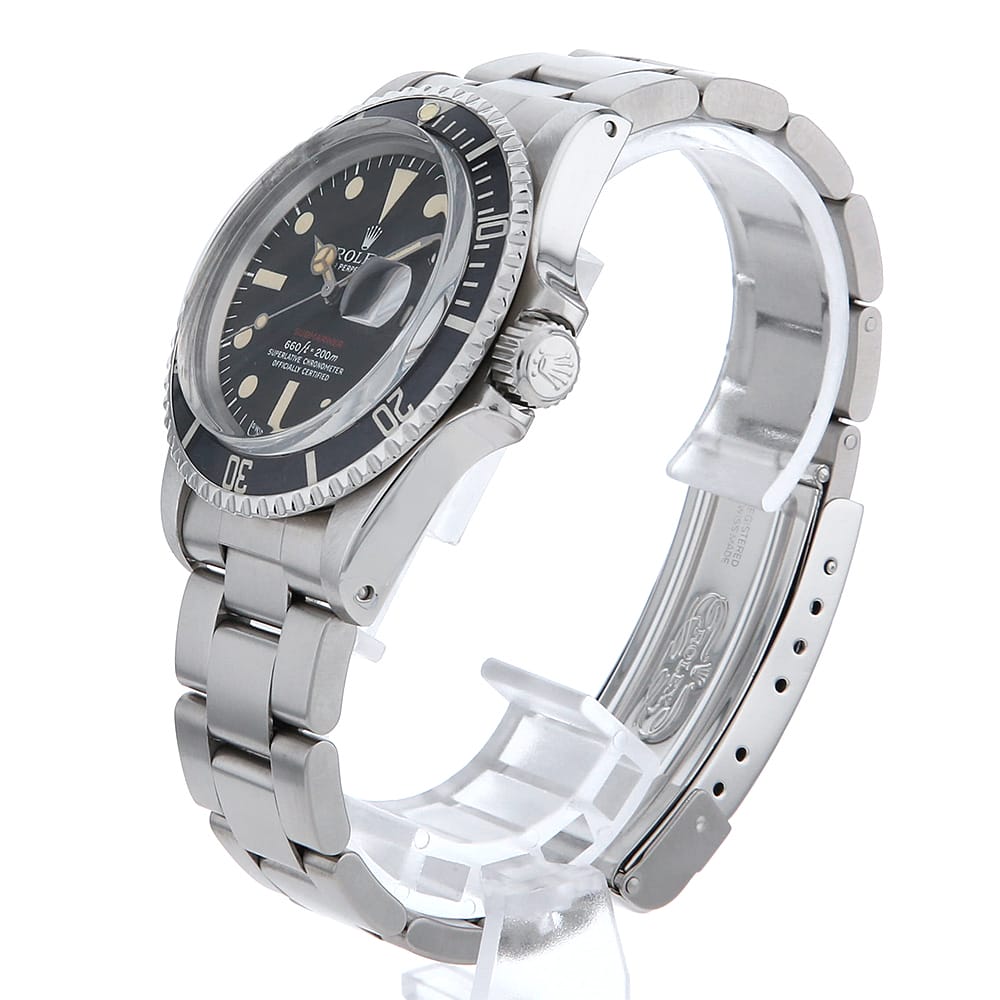 【ローン60回払い特別低金利】ロレックス サブマリーナ デイト 赤サブ ハック有 1680 ブラック マーク5ダイアル 33番 メンズ【アンティーク】【腕時計】【送料無料】【返品OK】