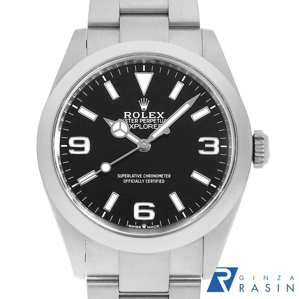 【ローン60回払い特別低金利】ロレックス エクスプローラー40 224270 ブラック ラ...