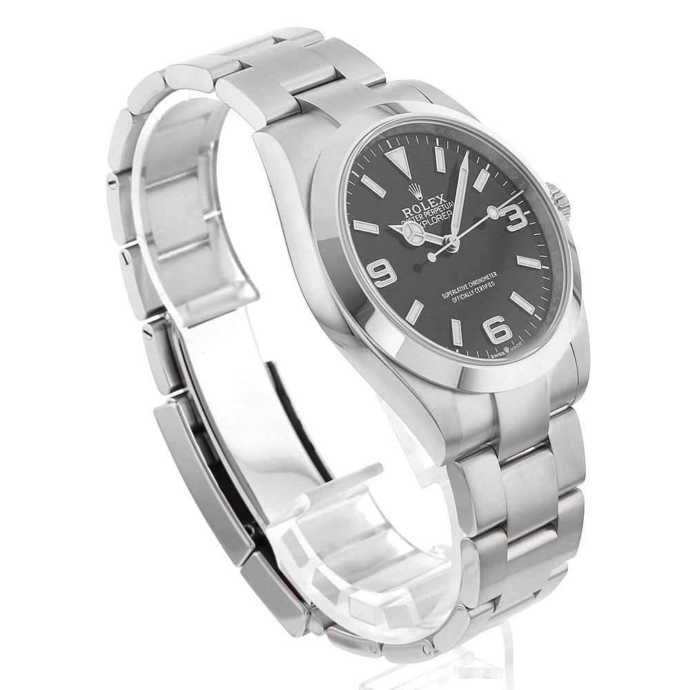 【ローン60回払い特別低金利】ロレックス エクスプローラー40 224270 ブラック ランダム番 メンズ【中古】【腕時計】【送料無料】【返品OK】