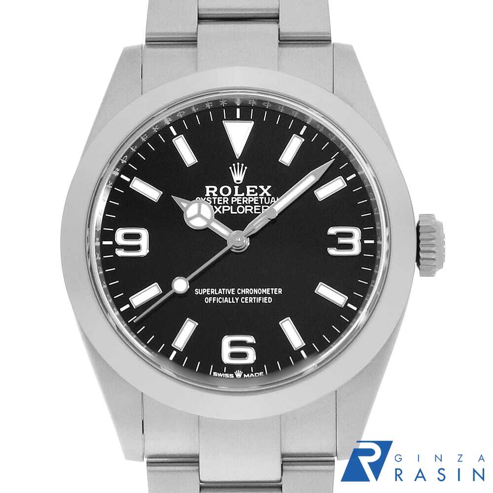 【ローン60回払い特別低金利】ロレックス エクスプローラー40 224270 ブラック ラ...
