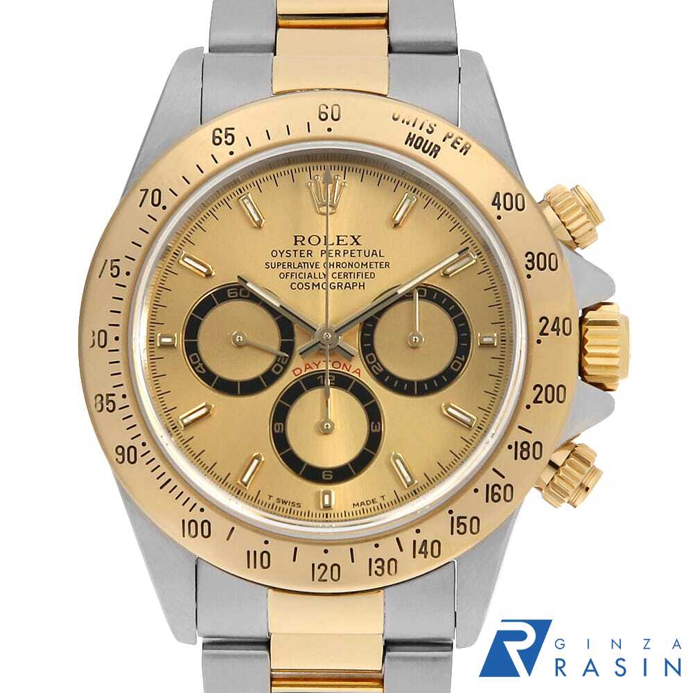 【ローン60回払い特別低金利】ロレックス コスモグラフ デイトナ 16523 シャンパン U番 メンズ【中古】【腕時計】【送料無料】【返品OK】