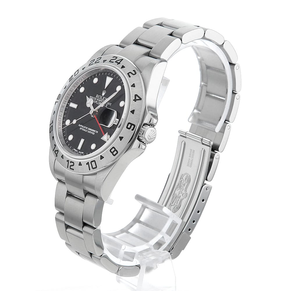 【ローン60回払い特別低金利】ロレックス エクスプローラーII 16570 ブラック ランダム番 メンズ【中古】【腕時計】【送料無料】【返品OK】