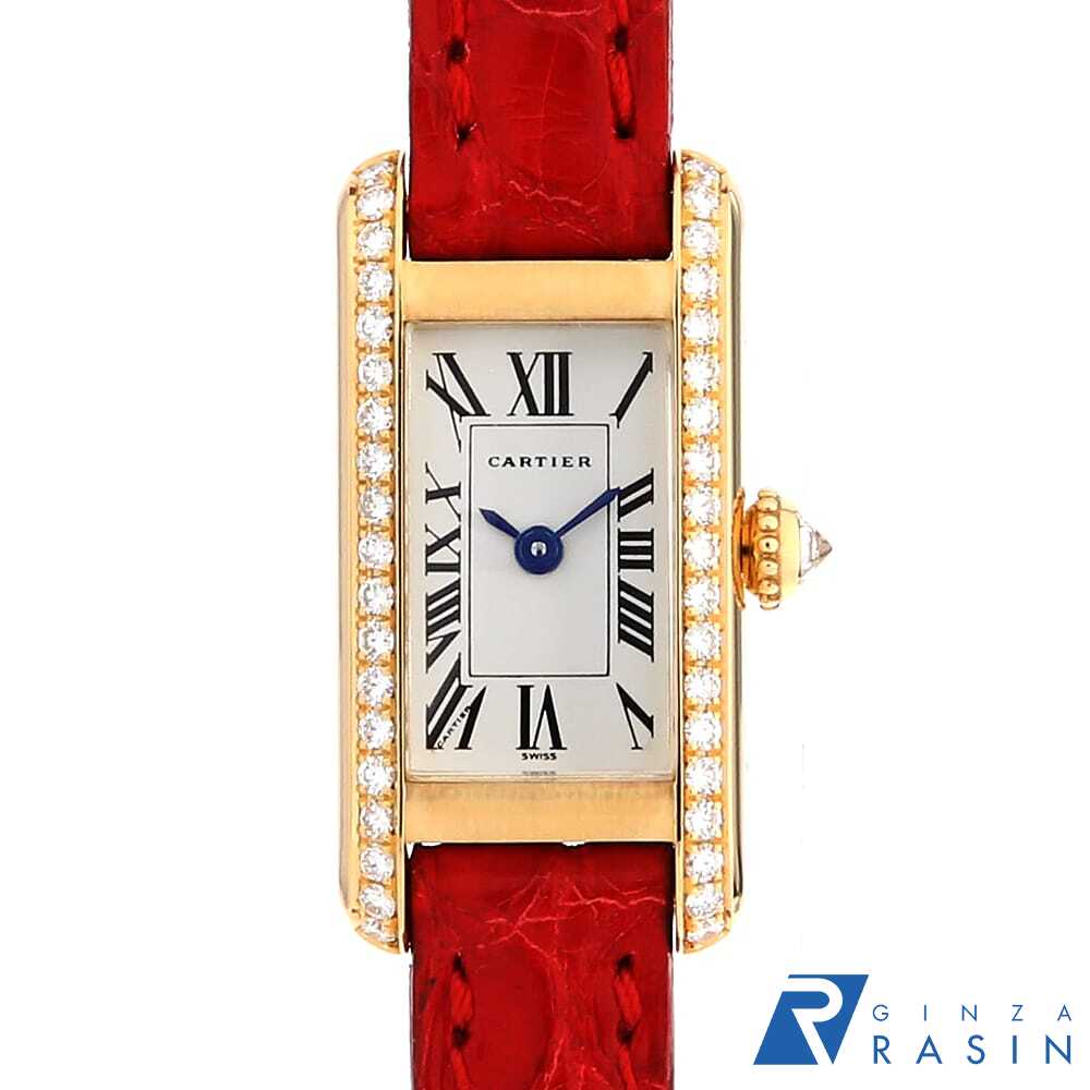 【ローン60回払い特別低金利】カルティエ タンクマスト アロンジェ ベゼルダイヤ 日本限定 WB300551 レディース【中古】【腕時計】【送料無料】【返品OK】