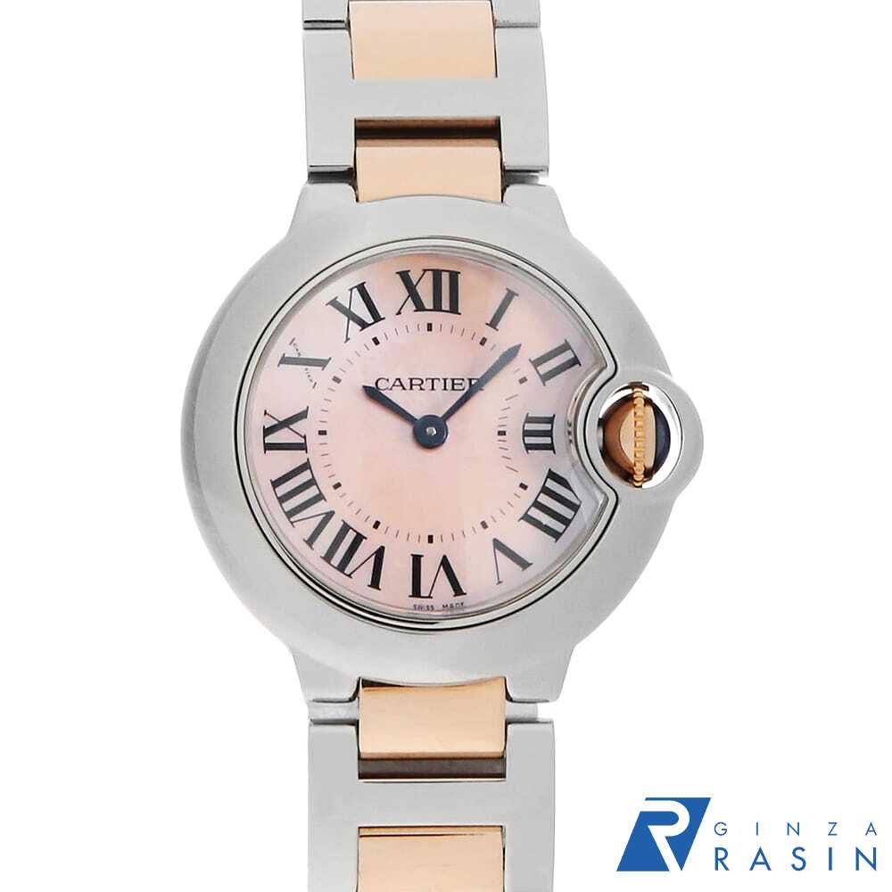 【ローン60回払い特別低金利】カルティエ バロンブルー W2BB0009 レディース【中古】【腕時計】【送料無料】【返品OK】