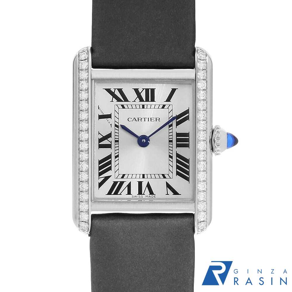 【ローン60回払い特別低金利】カルティエ タンク マスト SM ベゼルダイヤ W4TA0016 レディース【中古】【腕時計】【送料無料】【返品OK】