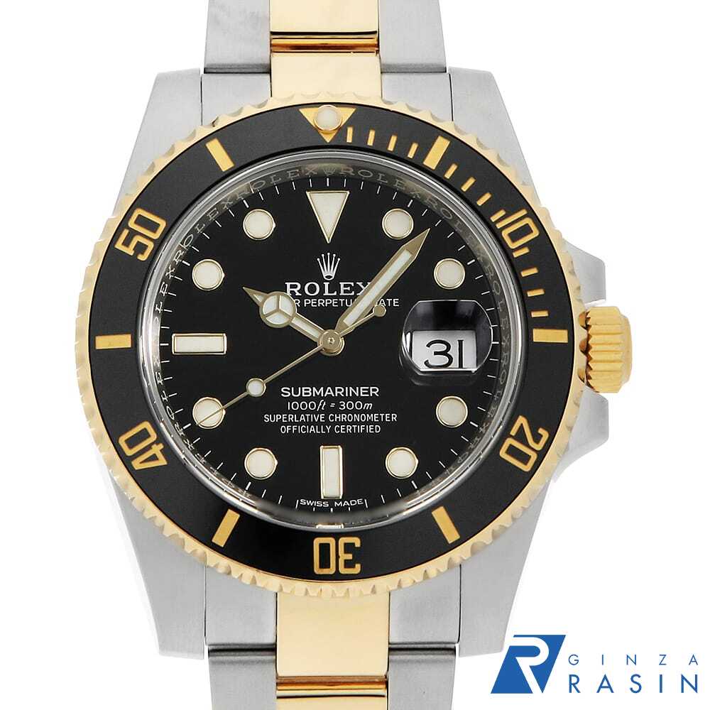 【ローン60回払い特別低金利】ロレックス サブマリーナ デイト 116613LN ブラック ...