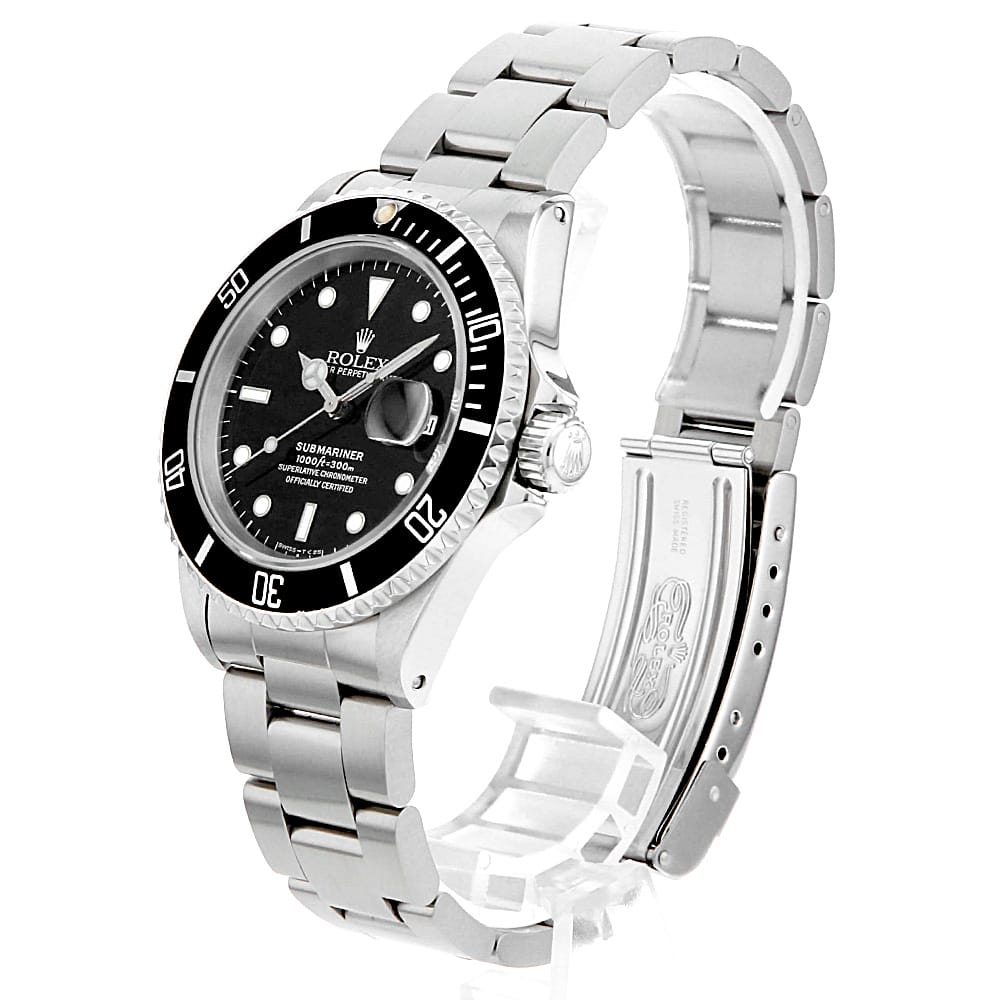 【ローン60回払い特別低金利】ロレックス サブマリーナ デイト 16610 ブラック S番 メンズ【中古】【腕時計】【送料無料】【返品OK】