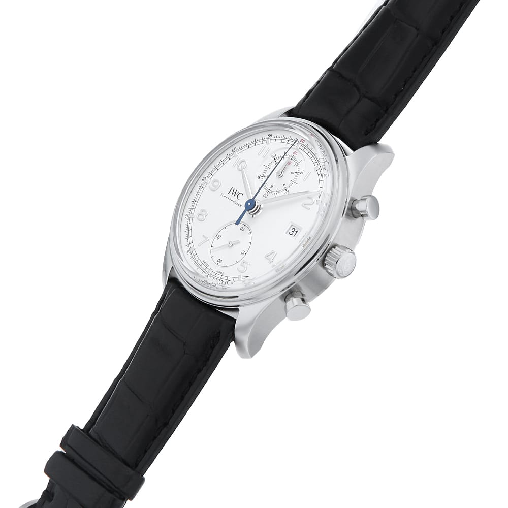 【最大3万円クーポン＆ポイント2倍】IWC ポルトギーゼ クロノグラフ クラシック IW390403 メンズ【中古】【腕時計】【送料無料】【返品OK】【ローン60回払い特別低金利】