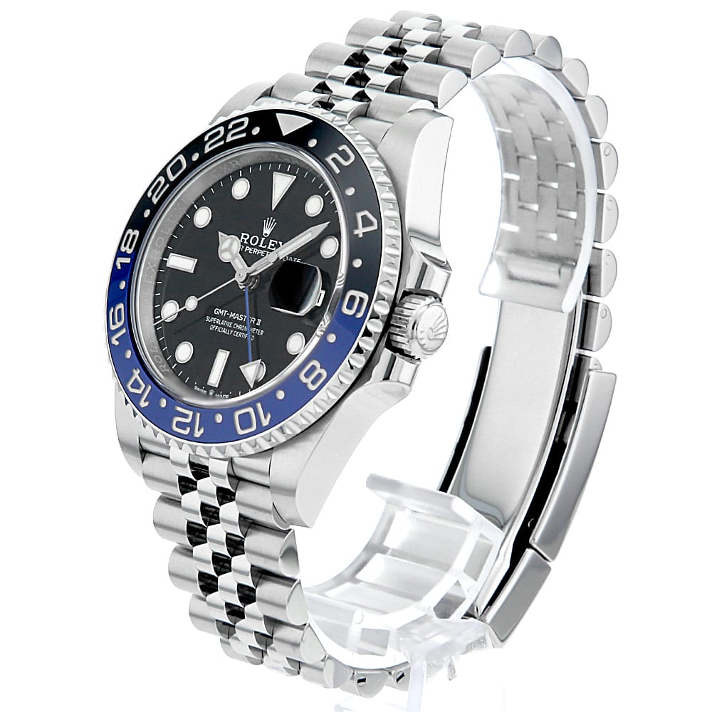 【ローン60回払い特別低金利】ロレックス GMTマスターII 126710BLNR ブラック 5列 ジュビリーブレス ランダム番 メンズ【中古】【腕時計】【送料無料】【返品OK】