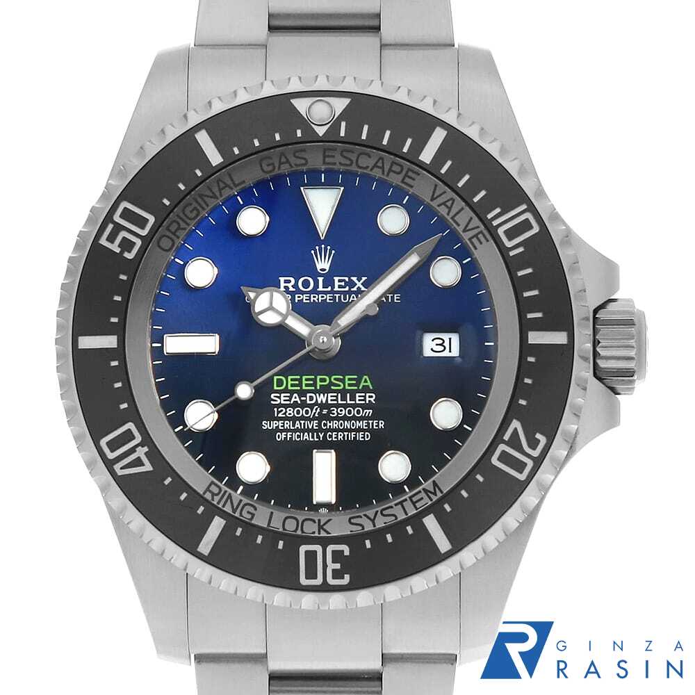 【ローン60回払い特別低金利】ロレックス ディープシー Dブルー 126660 ブルー ランダム番  ...
