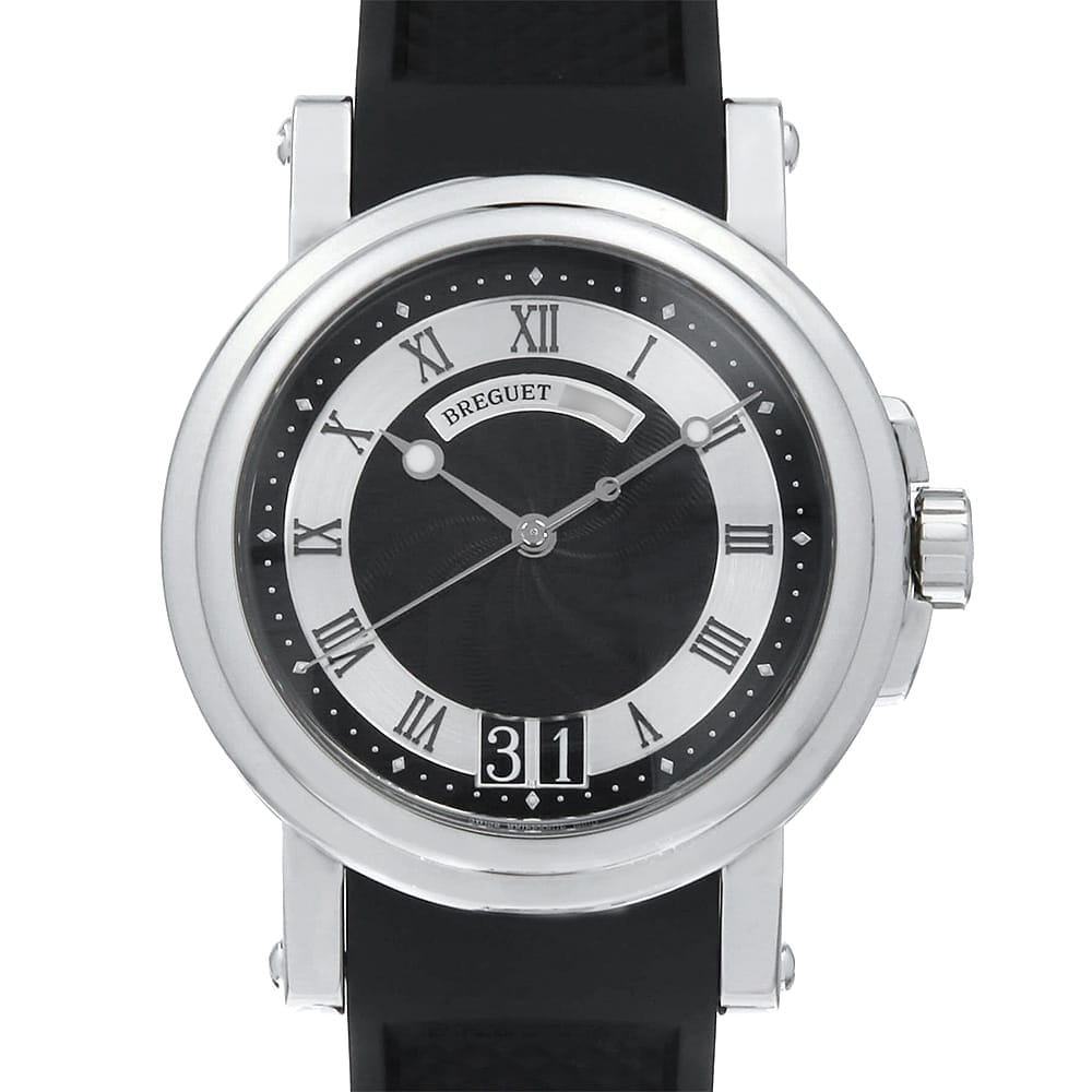 【ローン60回払い特別低金利】ブレゲ マリーンIIラージデイト 5817ST/92/5V8 メンズ【 ...