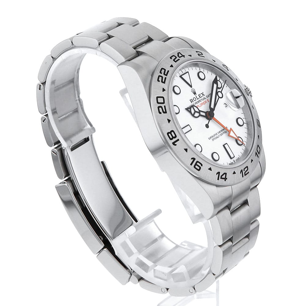 【ローン60回払い特別低金利】ロレックス エクスプローラーII 226570 ホワイト ランダム番 メンズ【中古】【腕時計】【送料無料】【返品OK】