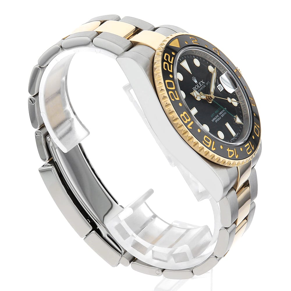 【ローン60回払い特別低金利】ロレックス GMTマスターII 116713LN ブラック V番 メンズ【中古】【腕時計】【送料無料】【返品OK】