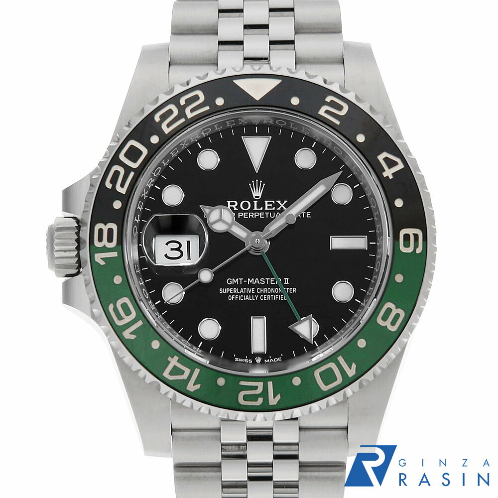 【ローン60回払い特別低金利】ロレックス GMTマスターII 126720VTNR ブラック 5列 ジュビリーブレス ランダム番 メンズ【未使用】【腕時計】【送料無料】