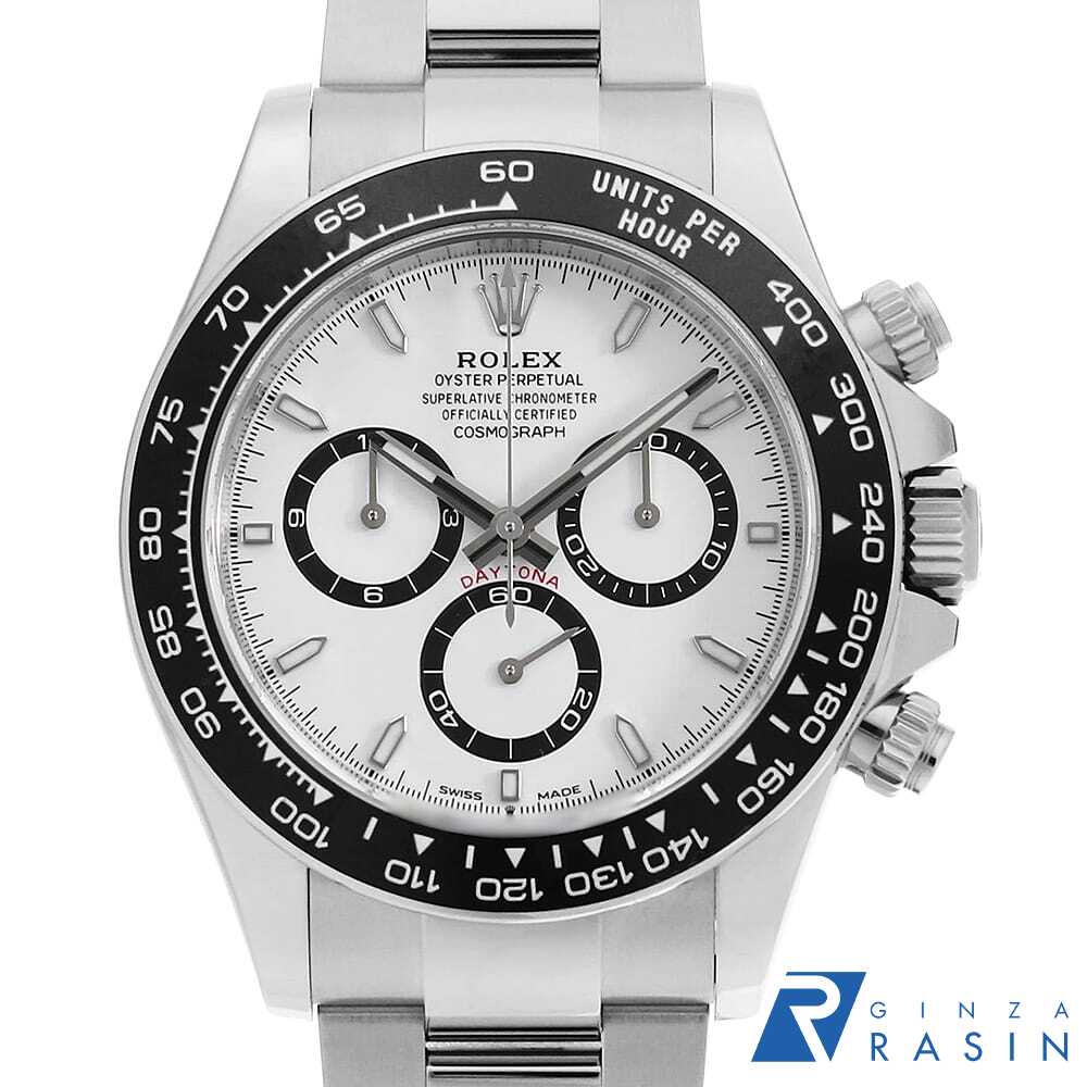 【ローン60回払い特別低金利】ロレックス コスモグラフ デイトナ 126500LN ホワイ...