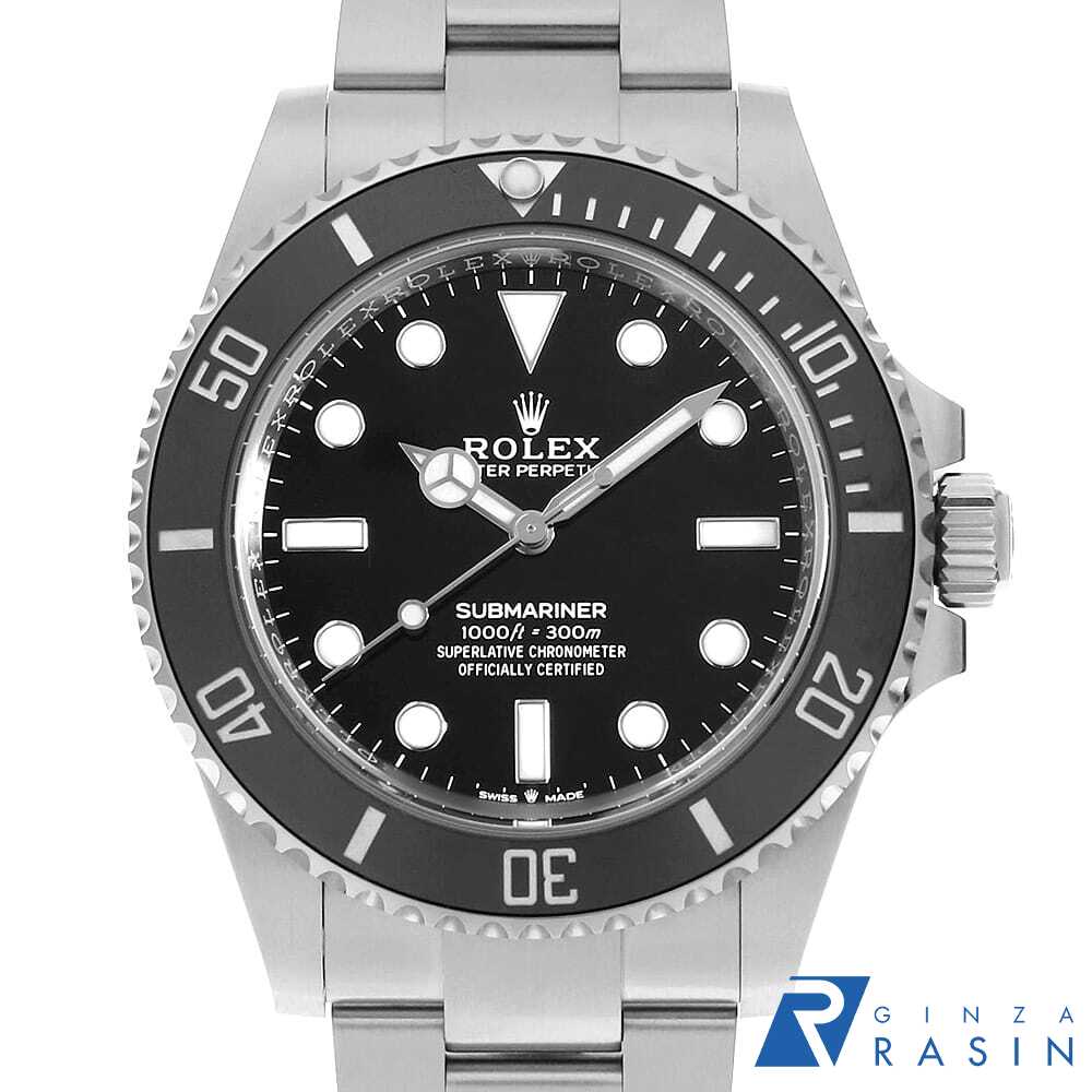 【ローン60回払い特別低金利】ロレックス サブマリーナ ノンデイト 124060 ブラッ...