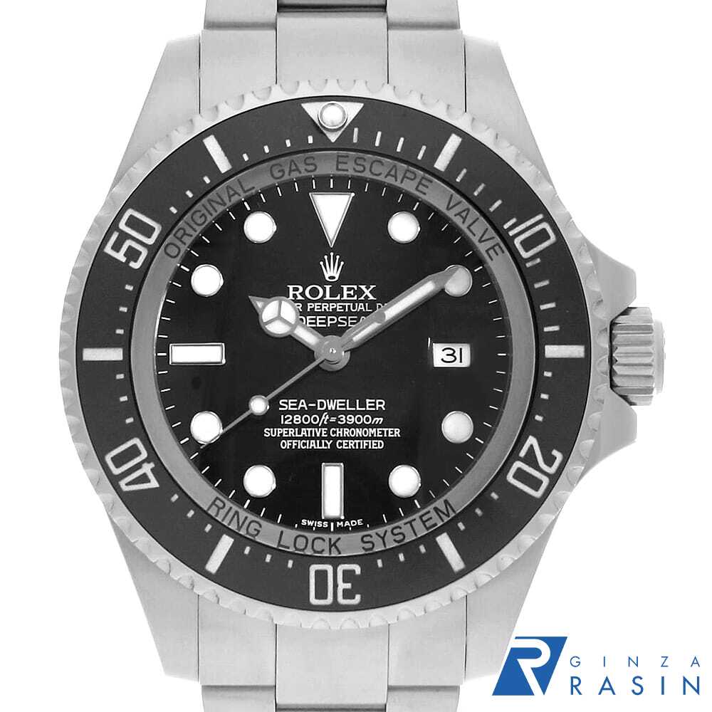 【ローン60回払い特別低金利】ロレックス ディープシー 116660 ブラック M番 メンズ【中古】 ...