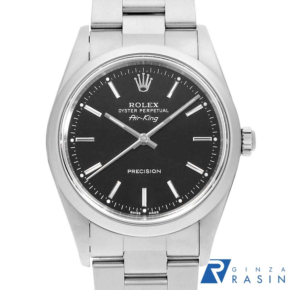 【ローン60回払い特別低金利】ロレックス エアキング 14000M ブラック バ