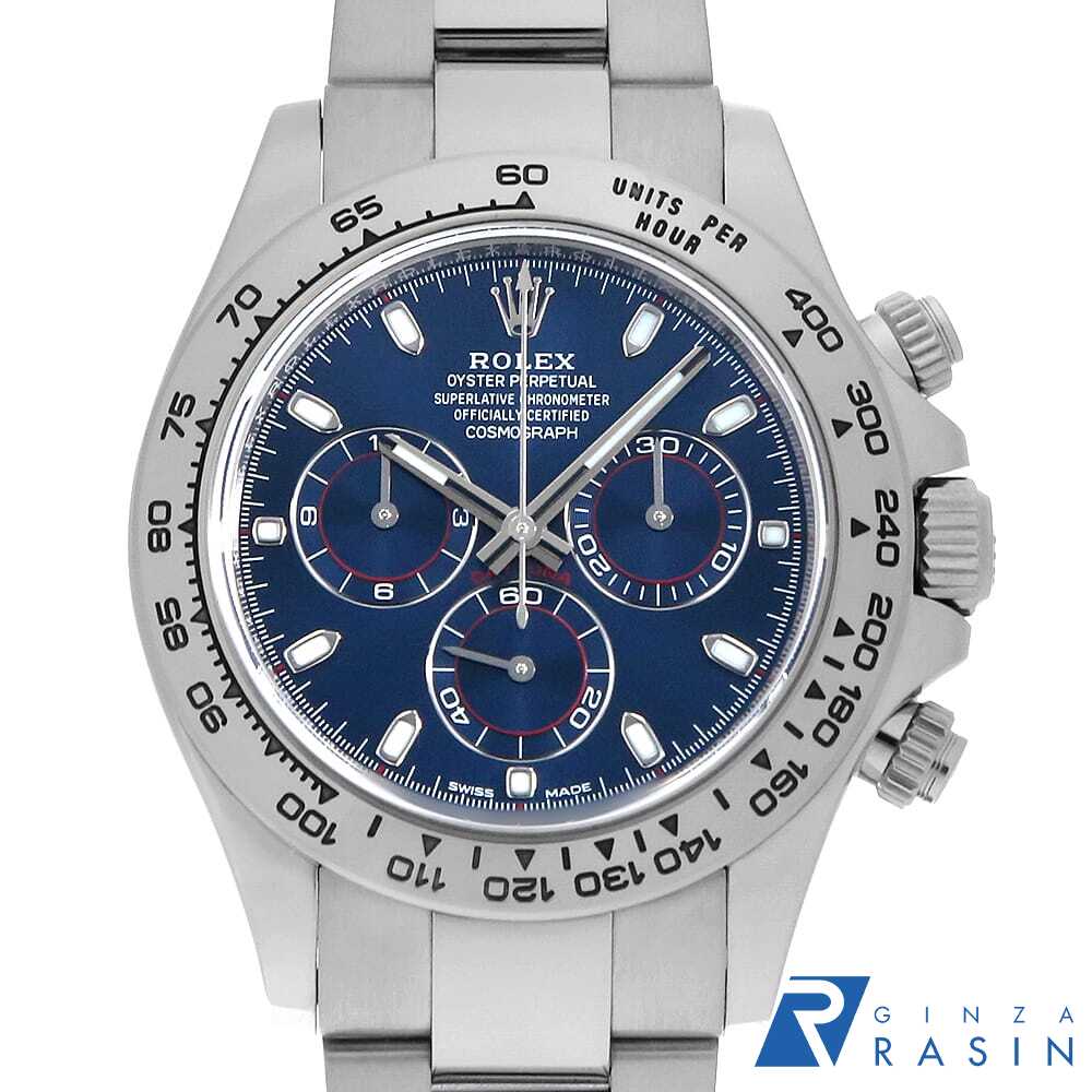 【ローン60回払い特別低金利】ロレックス コスモグラフ デイトナ 116509 ブルー ラ...