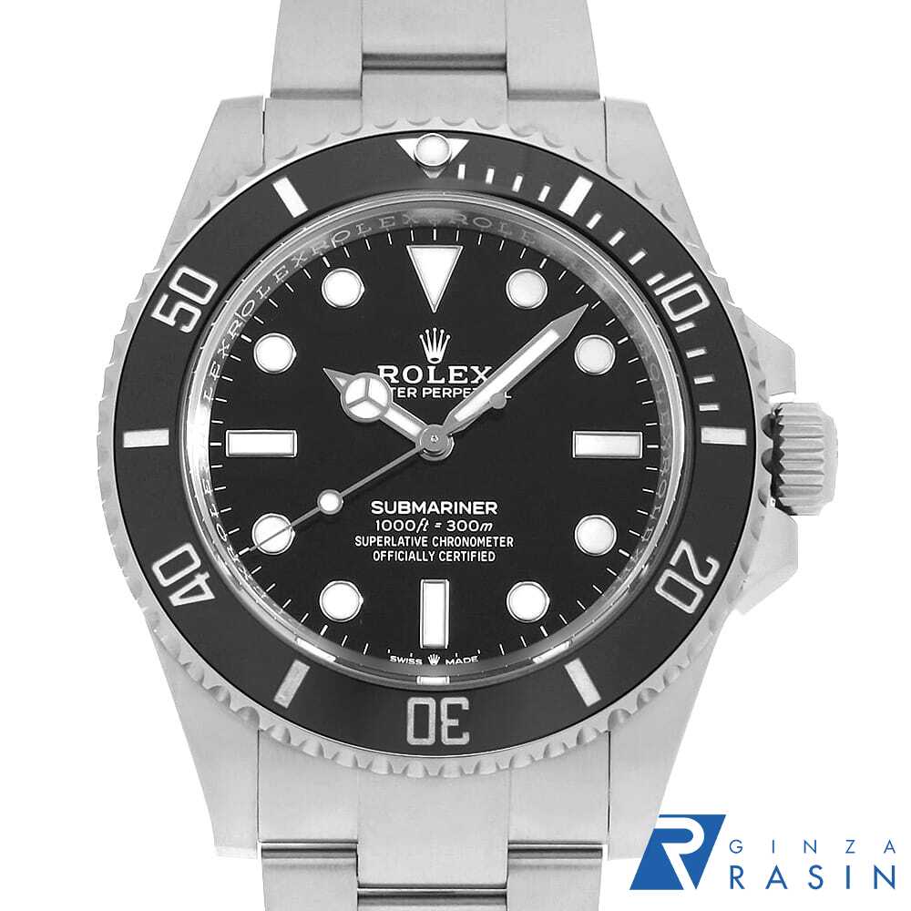 【ローン60回払い特別低金利】ロレックス サブマリーナ ノンデイト 124060 ブラッ...