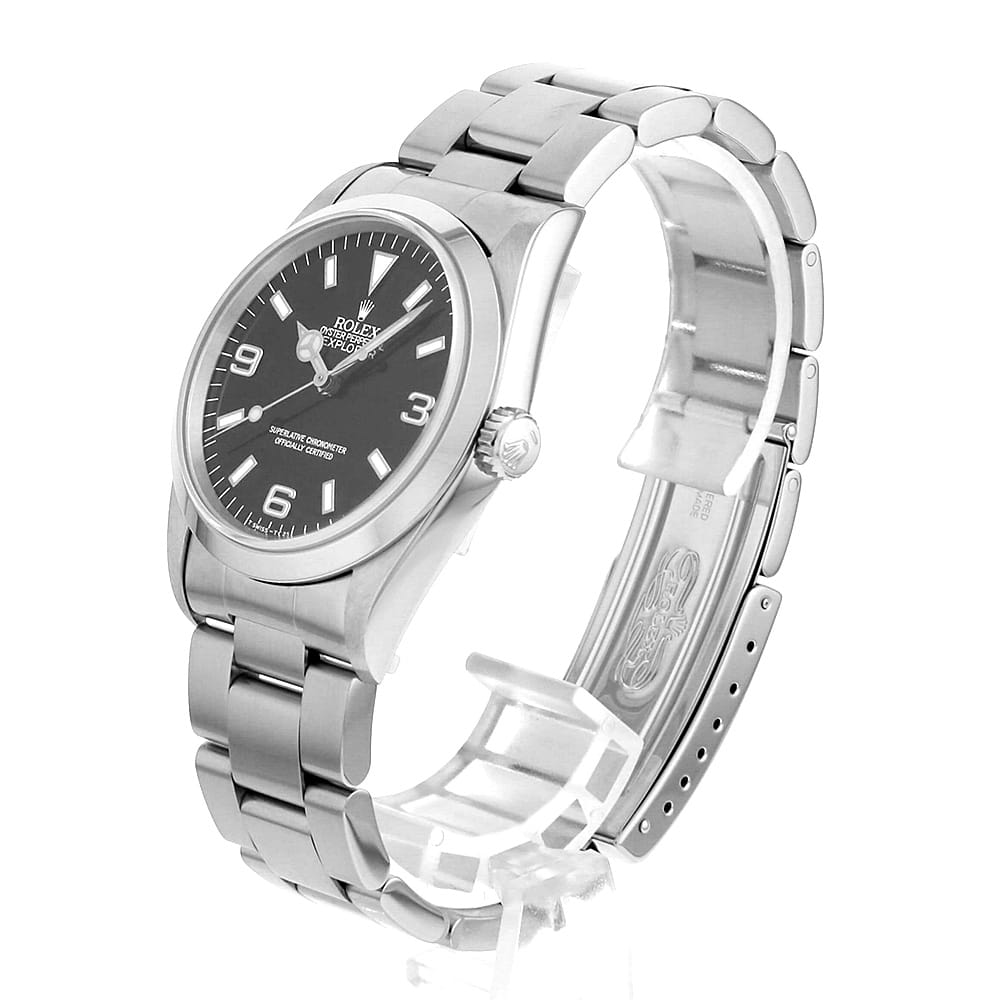 【ローン60回払い特別低金利】ロレックス エクスプローラーI 14270 ブラック シングルバックル オールトリチウム W番 メンズ【中古】【腕時計】【送料無料】【返品OK】