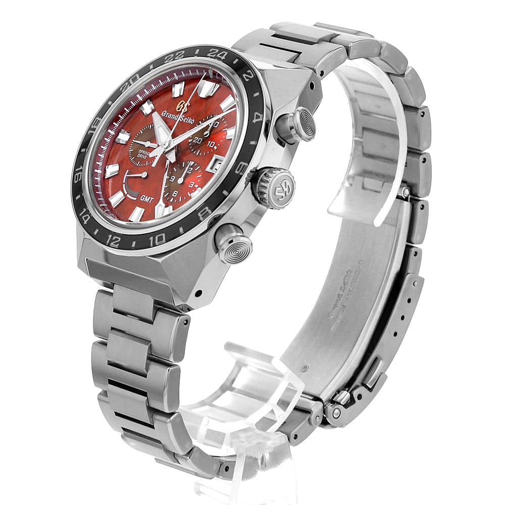 【ローン60回払い特別低金利】グランドセイコー スポーツコレクション スプリングドライブ GMT キャリバー9R20周年記念 世界700本限定 SBGC275 メンズ【中古】【腕時計】【送料無料】【返品OK】