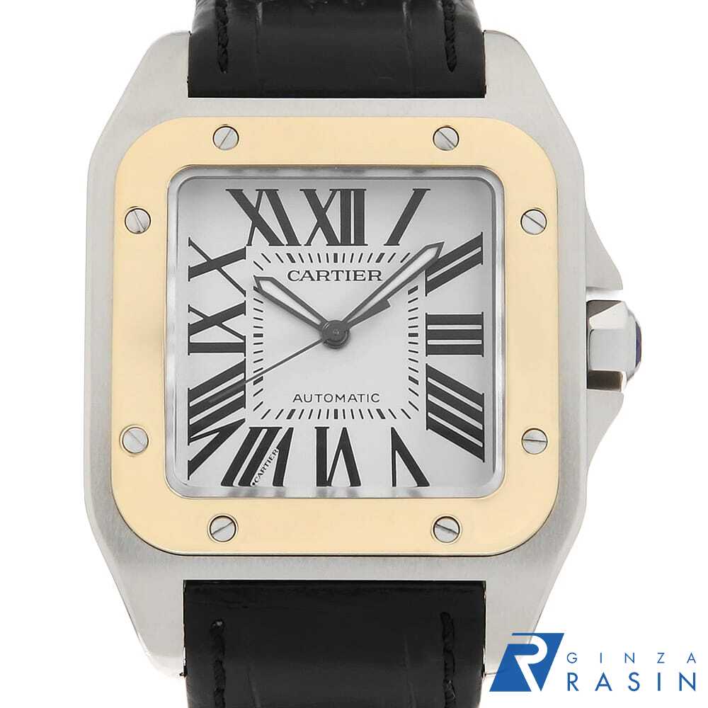 【最大3万円クーポン＆ポイント2倍】カルティエ サントス100 LM W20072X7 メンズ【中古 ...