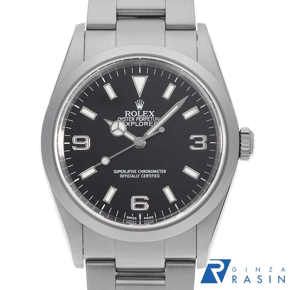 【ローン60回払い特別低金利】ロレックス エクスプローラーI 114270 ブラック D番 メンズ【中古】【腕時計】【送料無料】【返品OK】(2)