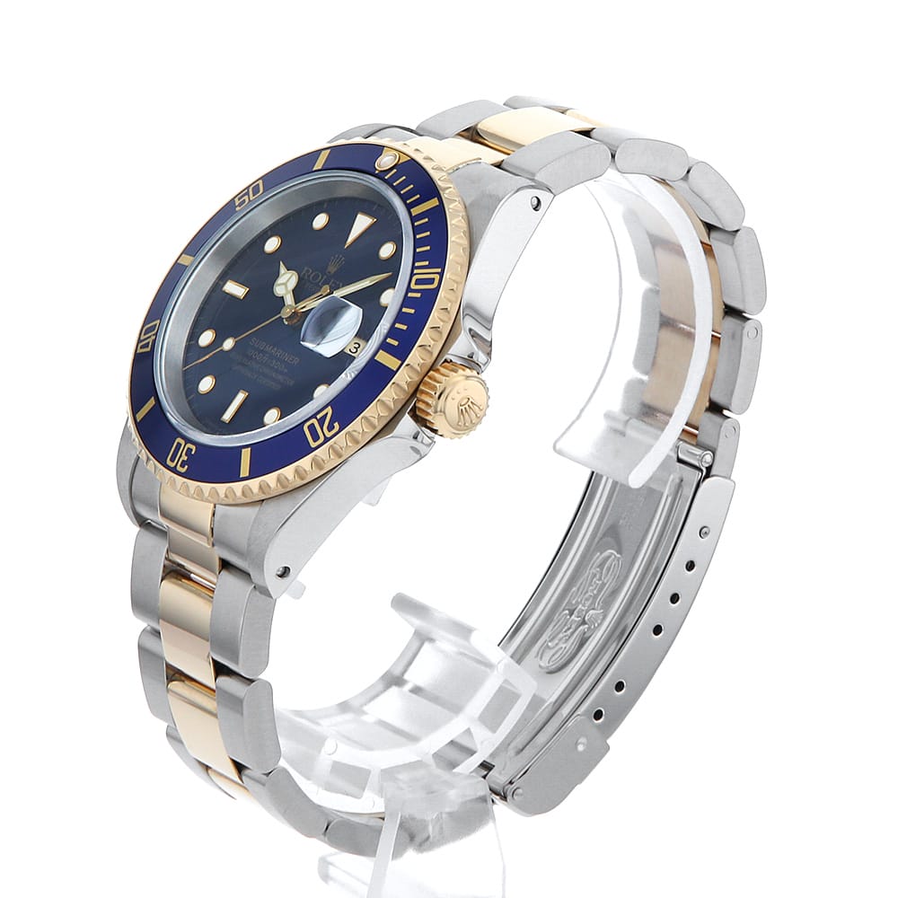 【ローン60回払い特別低金利】ロレックス サブマリーナ デイト 16613 ブルー オールトリチウム U番 メンズ【中古】【腕時計】【送料無料】【返品OK】