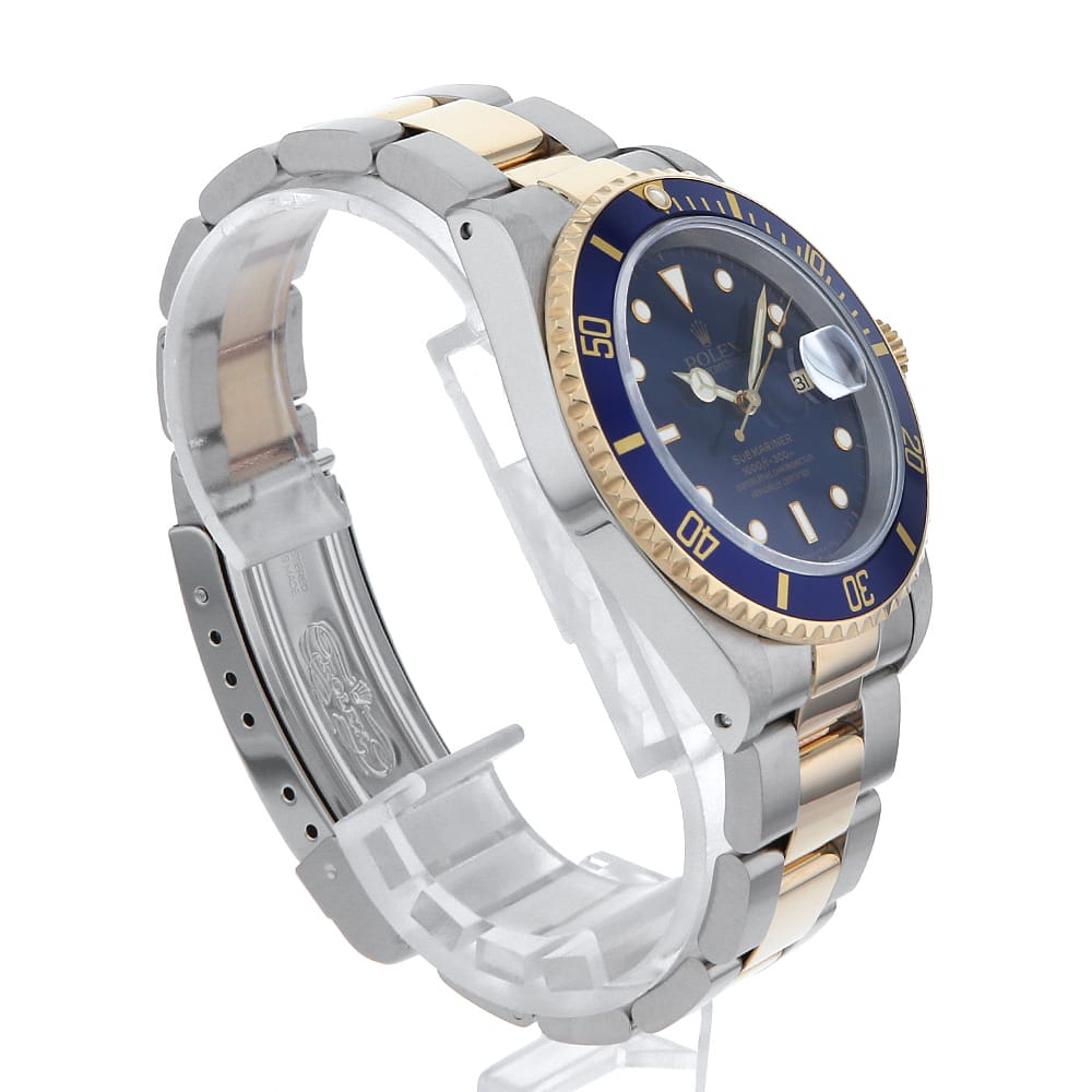 【ローン60回払い特別低金利】ロレックス サブマリーナ デイト 16613 ブルー オールトリチウム U番 メンズ【中古】【腕時計】【送料無料】【返品OK】