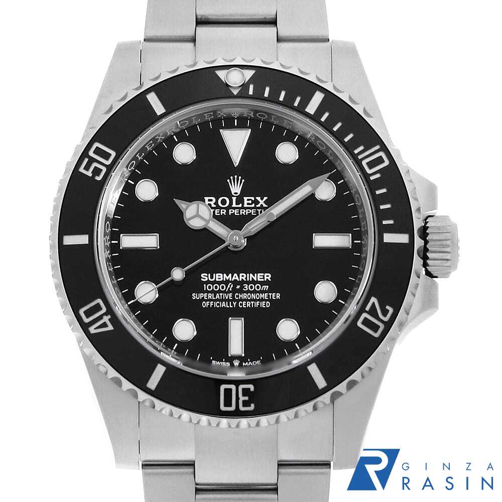 【ローン60回払い特別低金利】ロレックス サブマリーナ ノンデイト 124060 ブラッ...