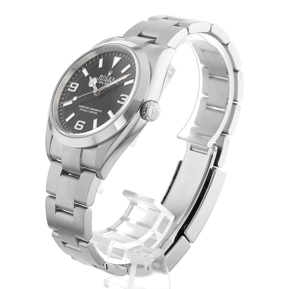 【ローン60回払い特別低金利】ロレックス エクスプローラー36 124270 ブラック ランダム番 メンズ【中古】【腕時計】【送料無料】【返品OK】