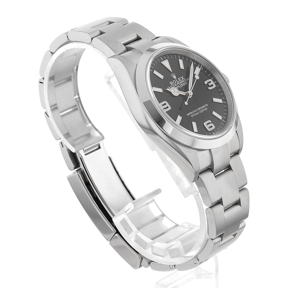 【ローン60回払い特別低金利】ロレックス エクスプローラー36 124270 ブラック ランダム番 メンズ【中古】【腕時計】【送料無料】【返品OK】