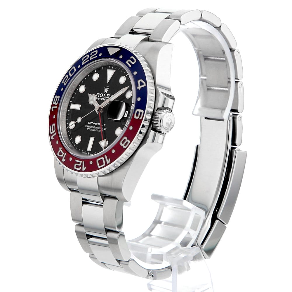 【ローン60回払い特別低金利】ロレックス GMTマスターII 126710BLRO ブラック 3列 オイスターブレス ランダム番 メンズ【中古】【腕時計】【送料無料】【返品OK】