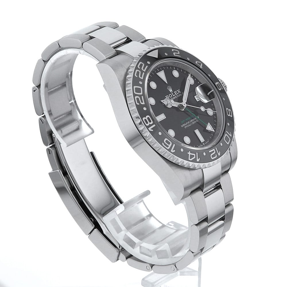 【ローン60回払い特別低金利】ロレックス GMTマスターII 126710GRNR ブラック 3列 オイスターブレス ランダム番 メンズ【未使用】【腕時計】【送料無料】