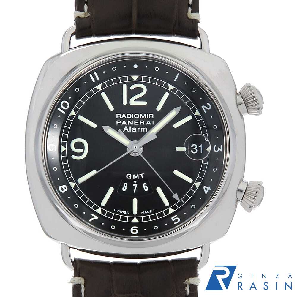 【ローン60回払い特別低金利】パネライ ラジオミール GMTアラーム PAM00098 E番 メンズ ...