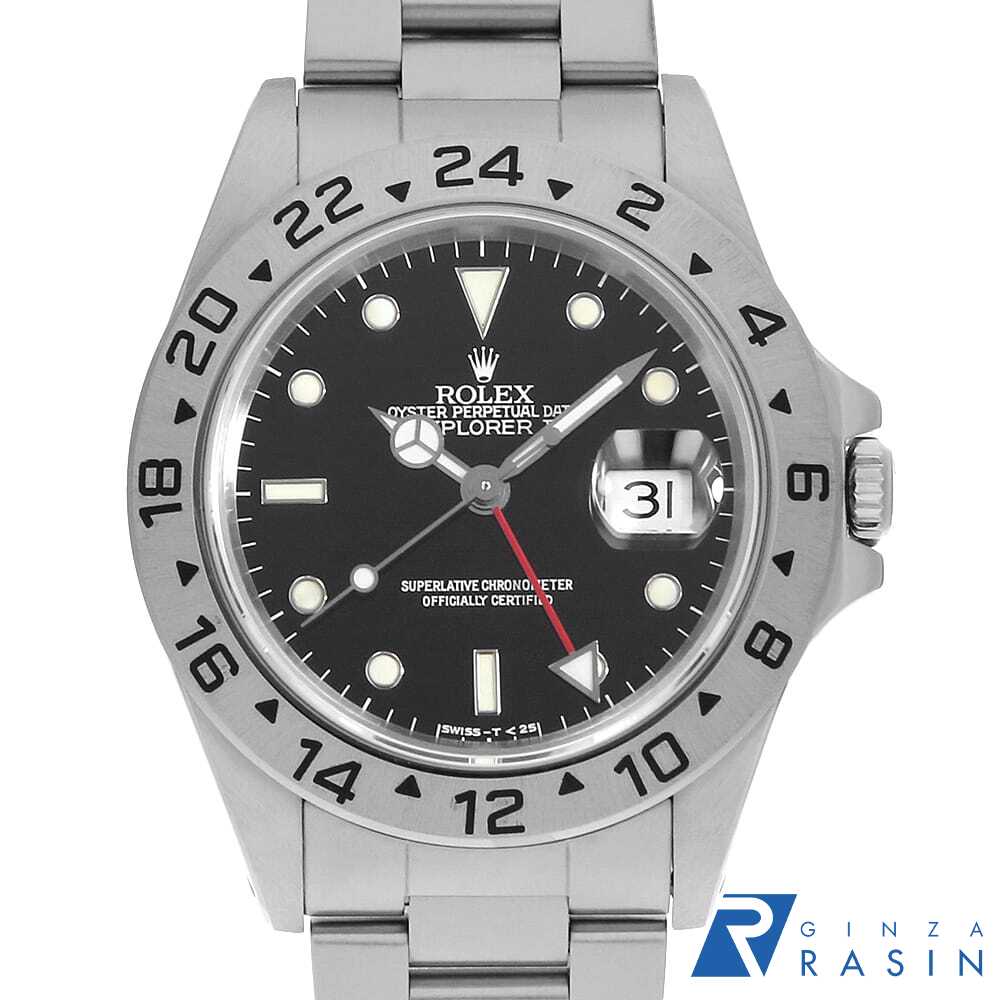 【ローン60回払い特別低金利】ロレックス エクスプローラーII 16570 ブラック オー...