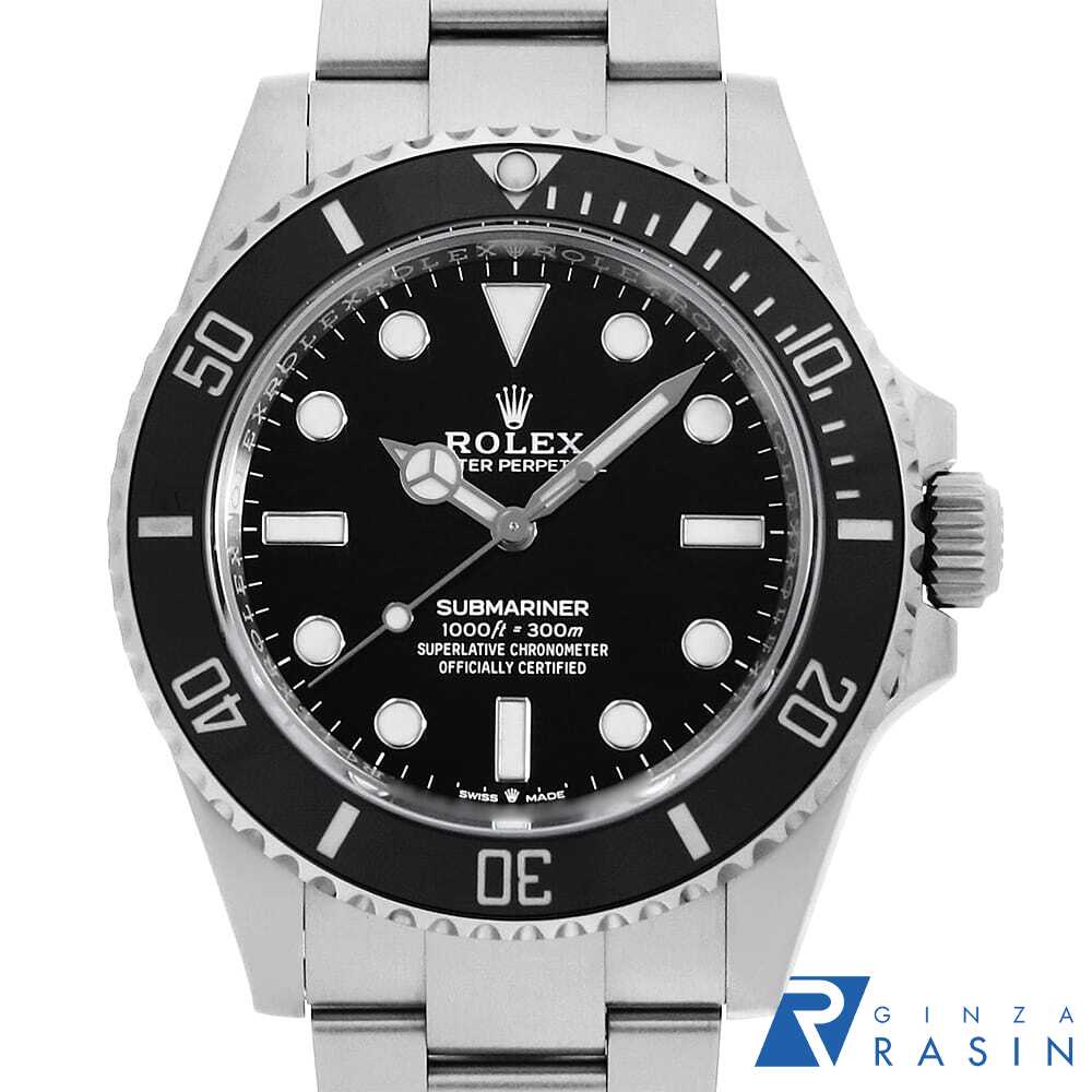 【ローン60回払い特別低金利】ロレックス サブマリーナ ノンデイト 124060 ブラッ...